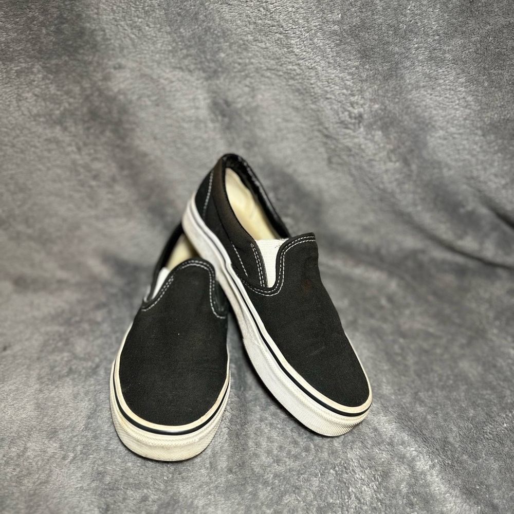 Vans Black Slip on